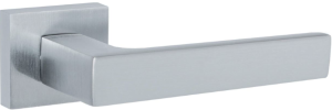 Ручка дверная масивная цинковая DIAMOND FUARO STRAIGHT SSC 16 сатиновый хром